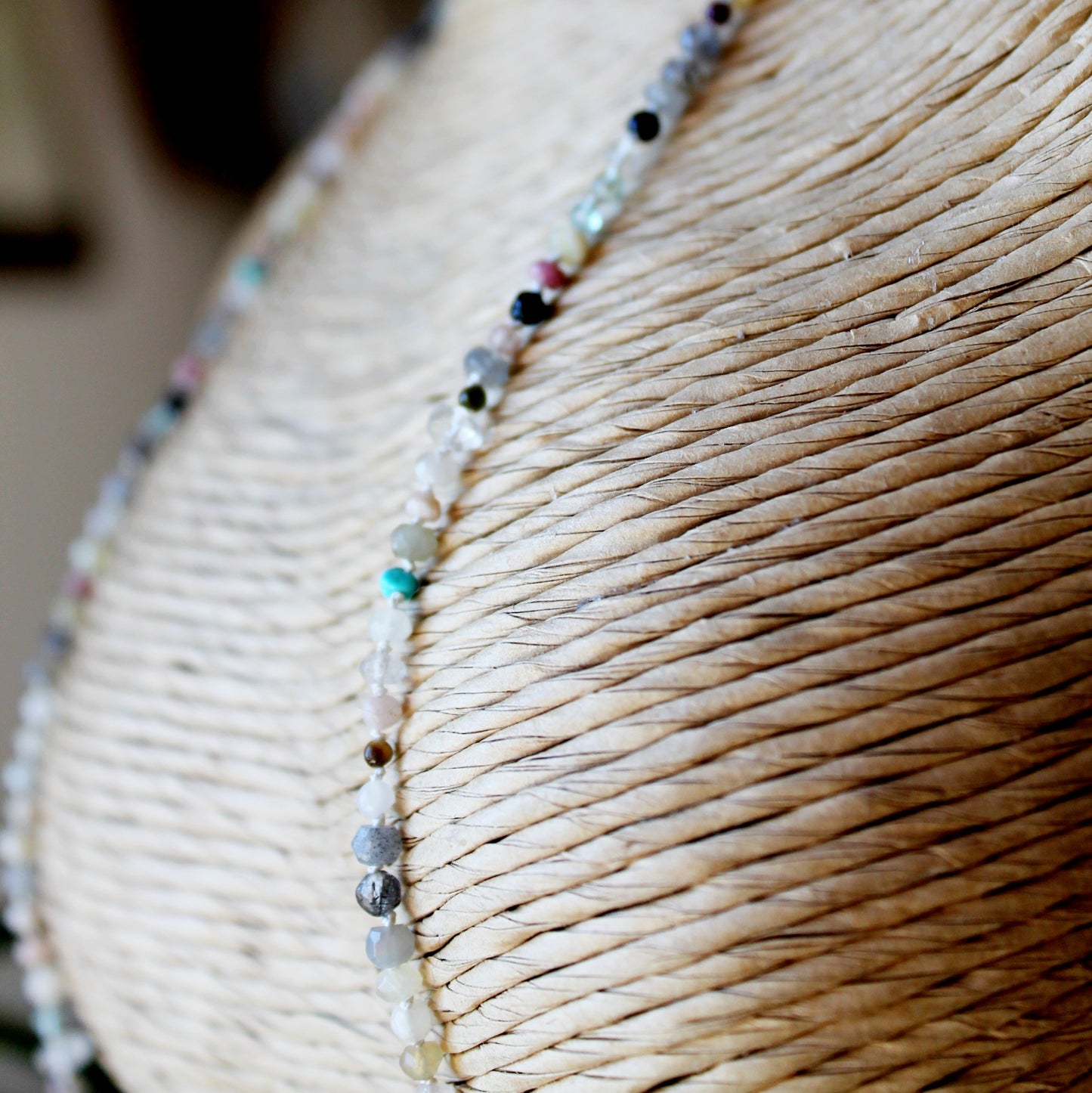 Collier Rosary beaded