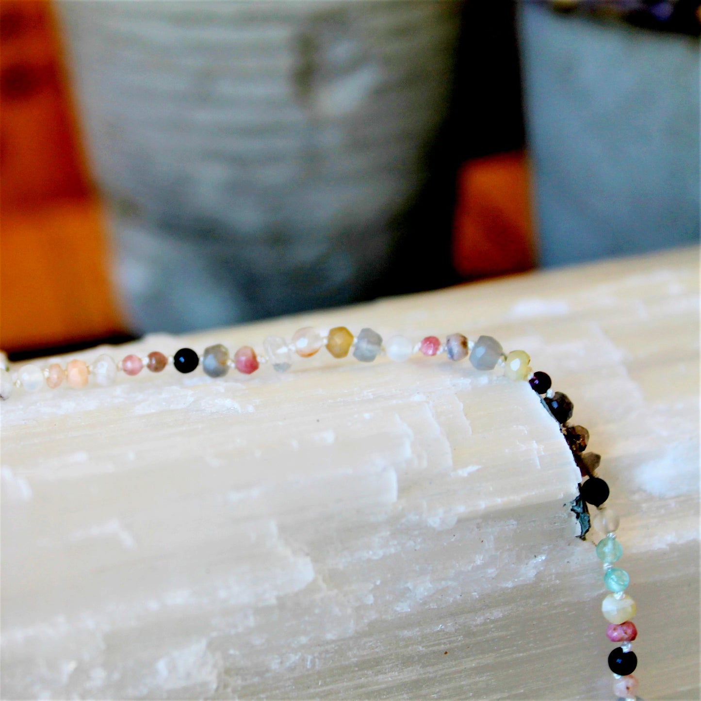 Collier Rosary beaded