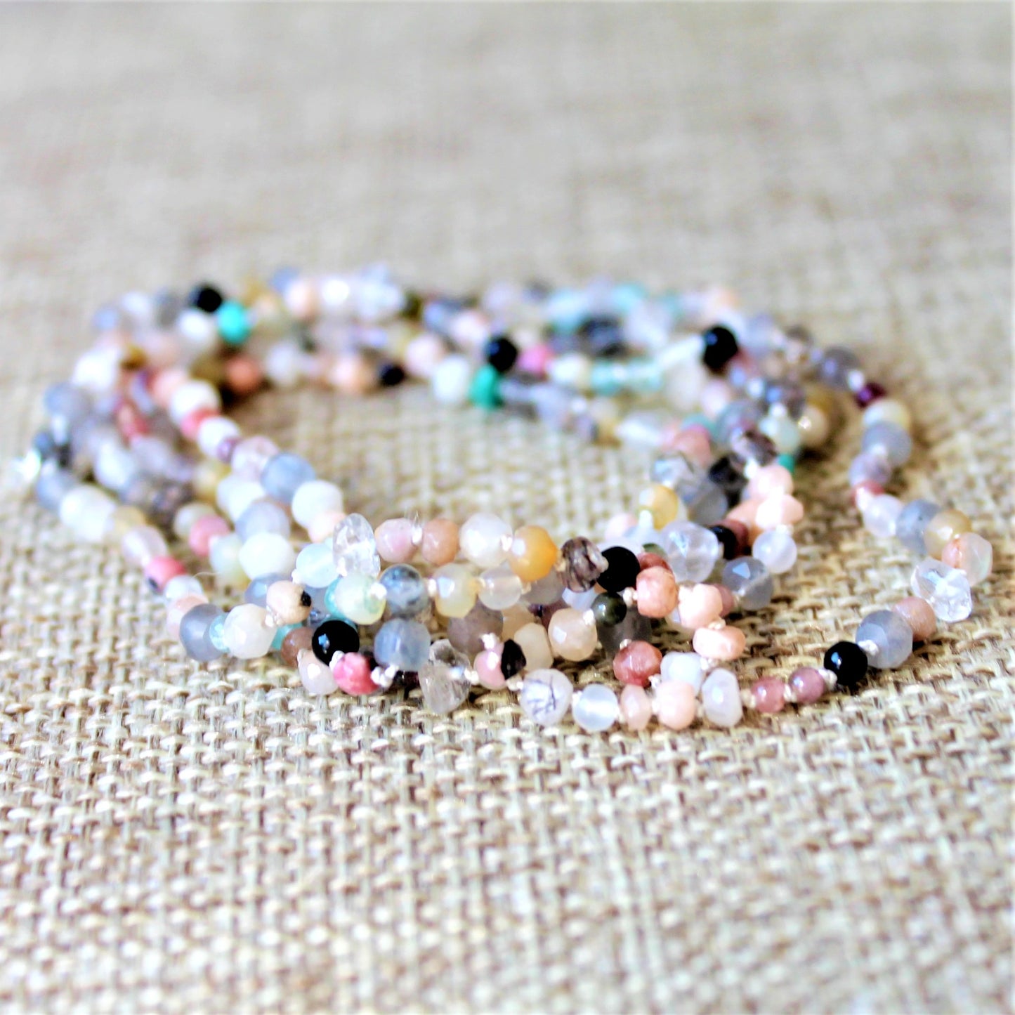 Collier Rosary beaded