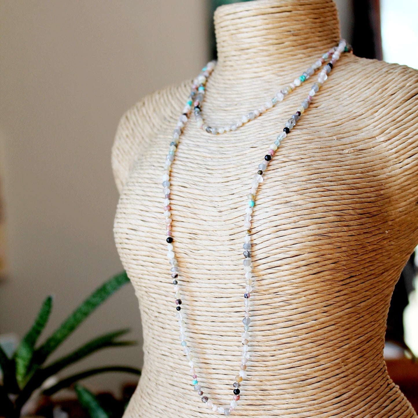 Collier Rosary beaded
